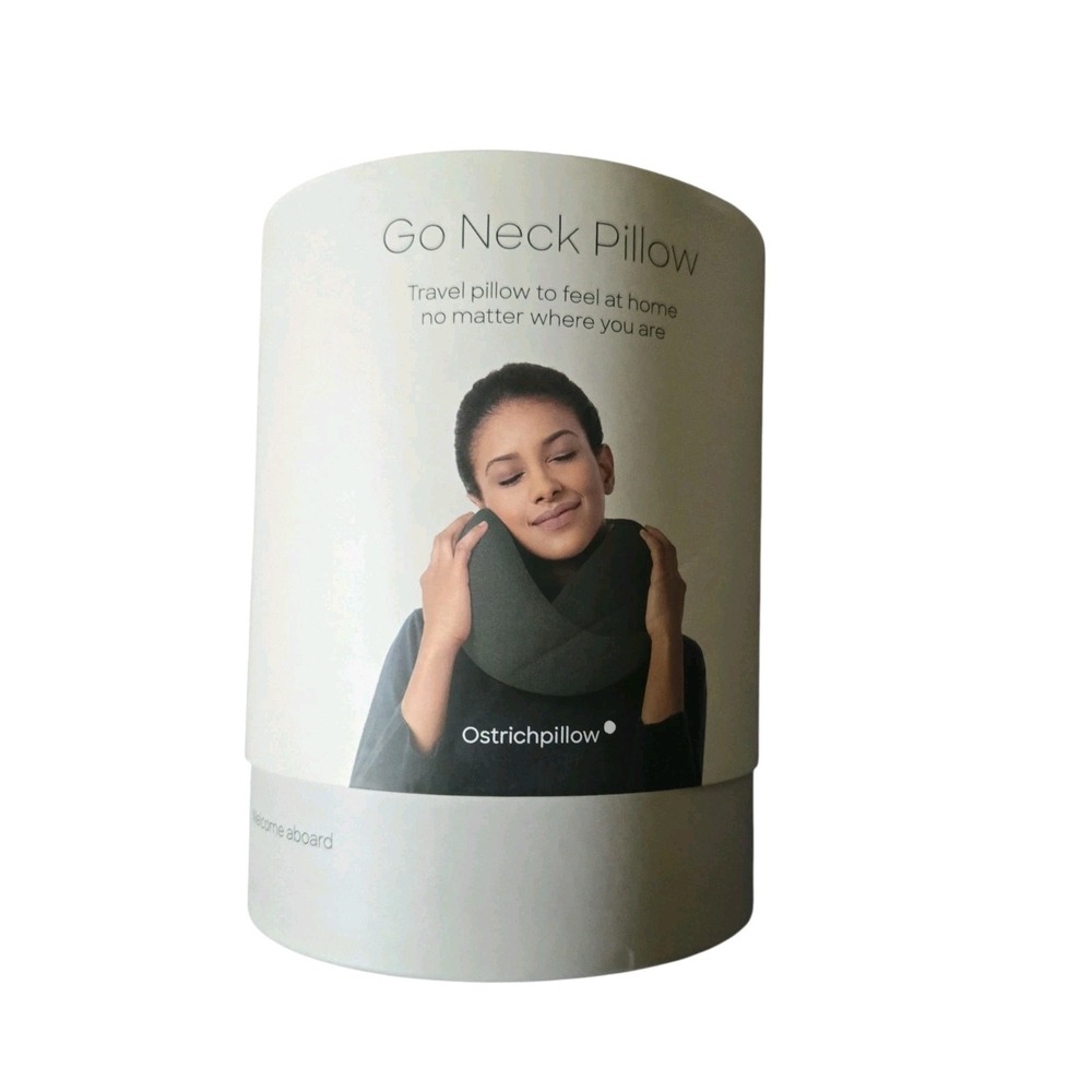 Ostrichpillow Go Neck Pillow Night Walk Memory Foam Travel Pillow Forest Snooze